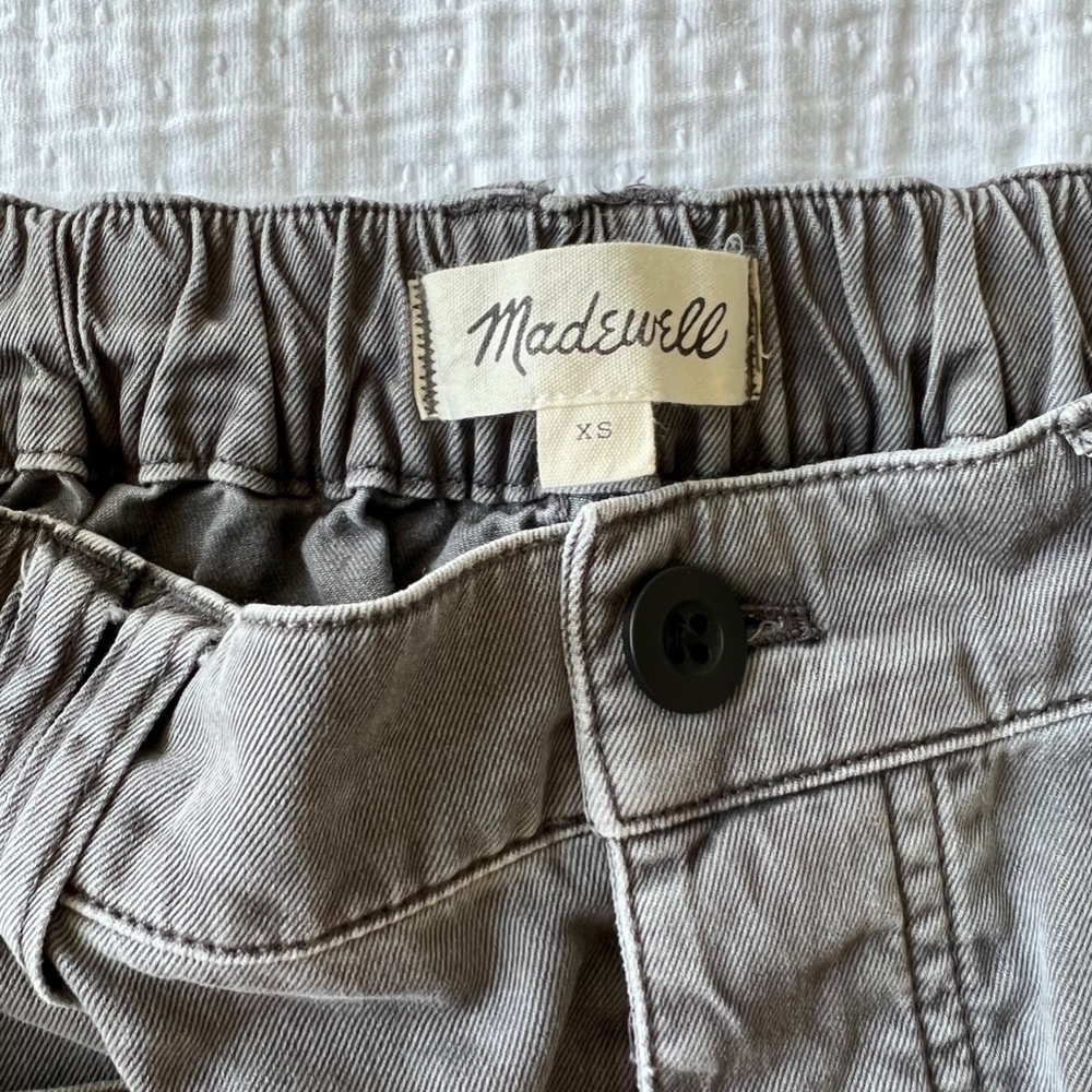 madewell belclaire pull-on short - Picture 4 of 6